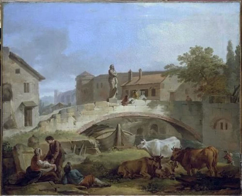 Un ponte - Musée du Louvre , Parigi